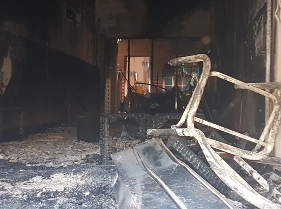 jardin infantes incendio by leo guevara
