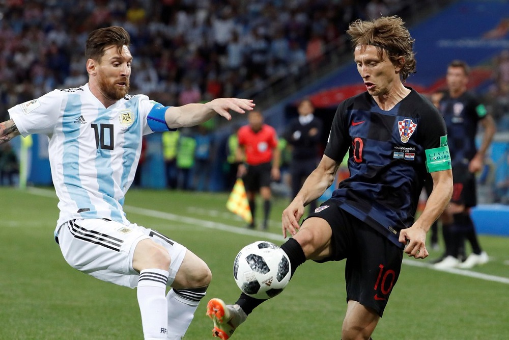 Messi Modric Argentina Croacia by EFE