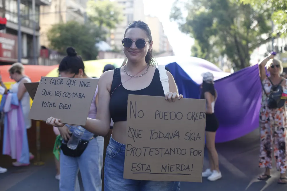 marcha antifascista federal por consu cabral