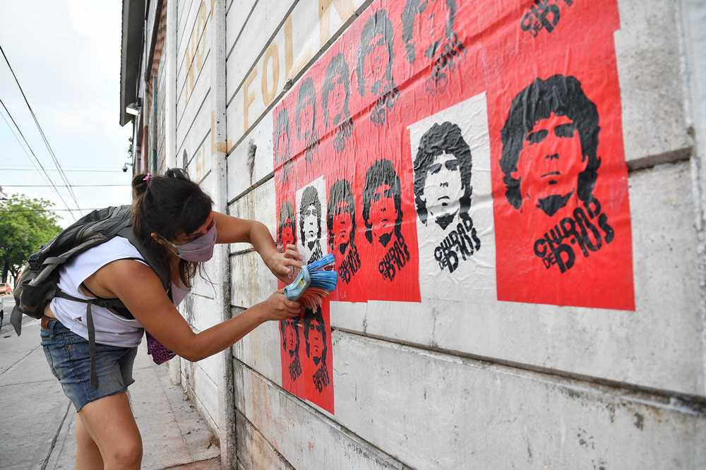 muerte de Maradona by Télam