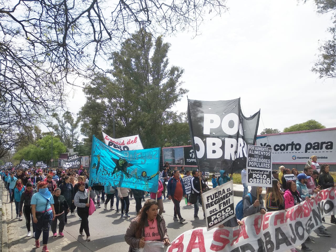 marcha polo obrero