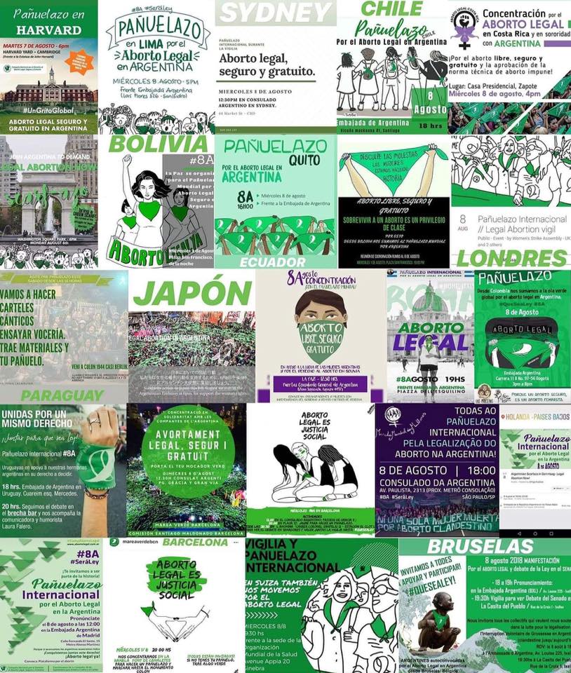 pañuelazo internaiconal 9