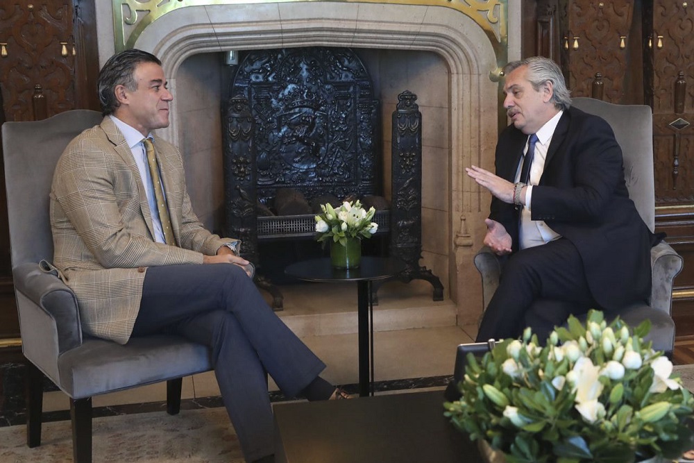 Rafecas y Alberto Fernández by NA