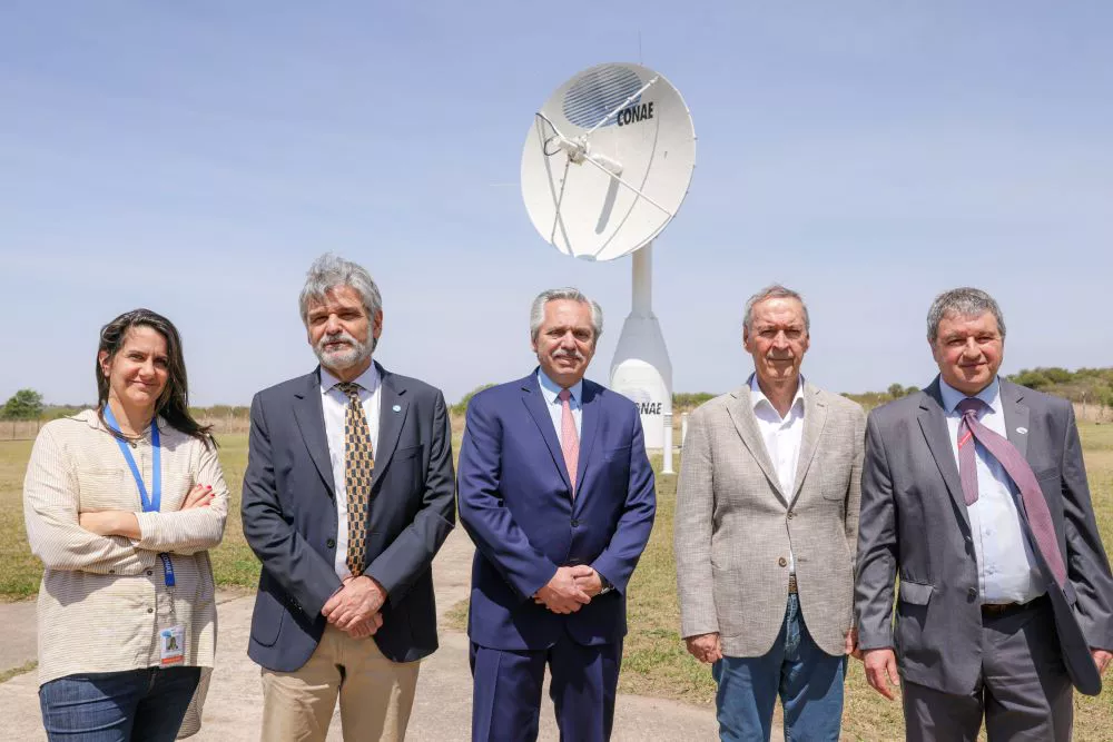 Fernández y Schiaretti en Conae by gentileza