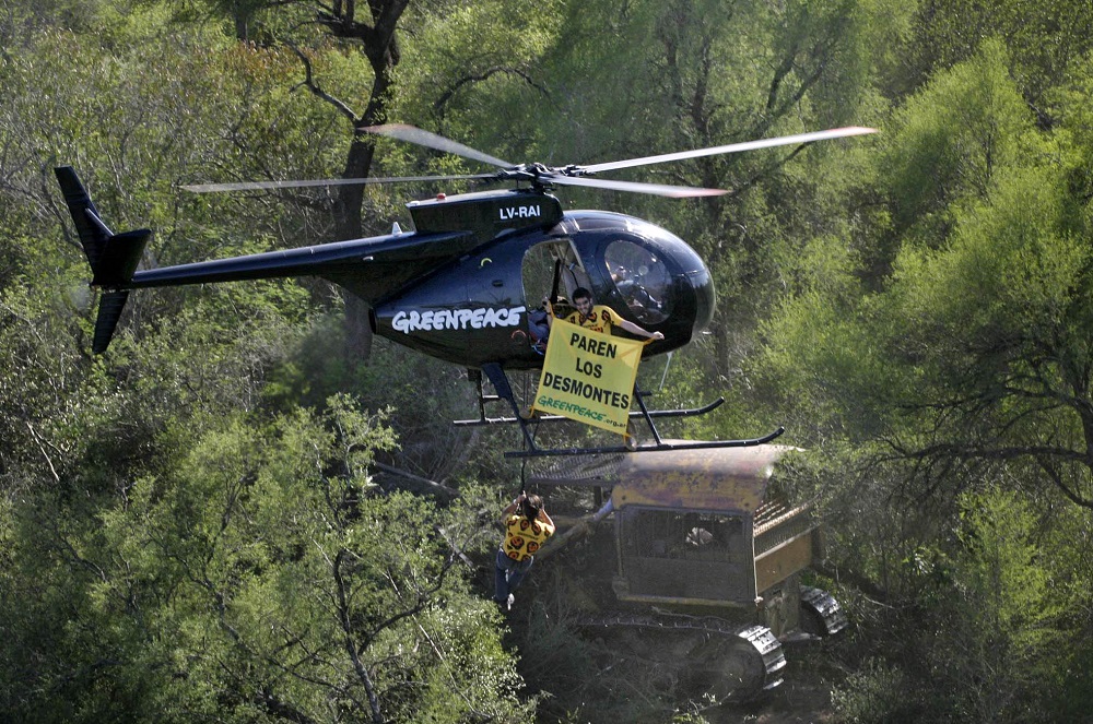 Desmontes Greenpeace Noticias Argentinas