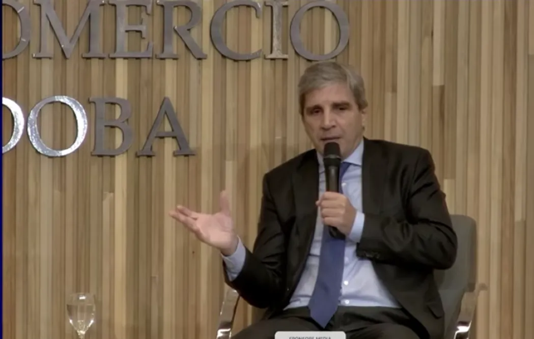 Caputo en Bolsa Comercio captura pantalla