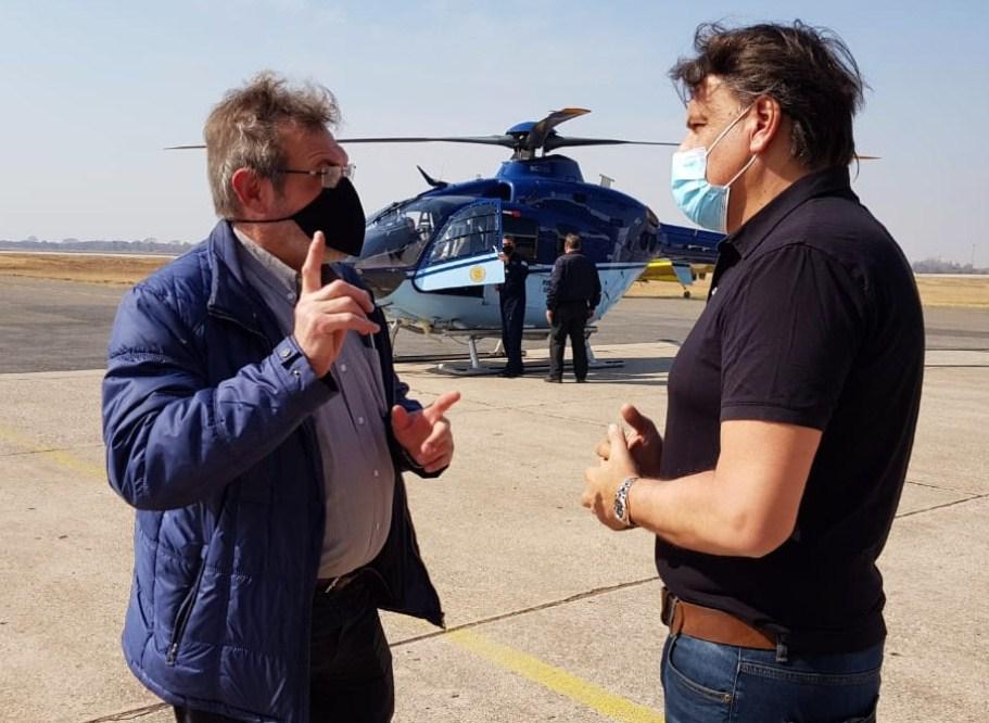 helicóptero Nación by prensa Gobierno