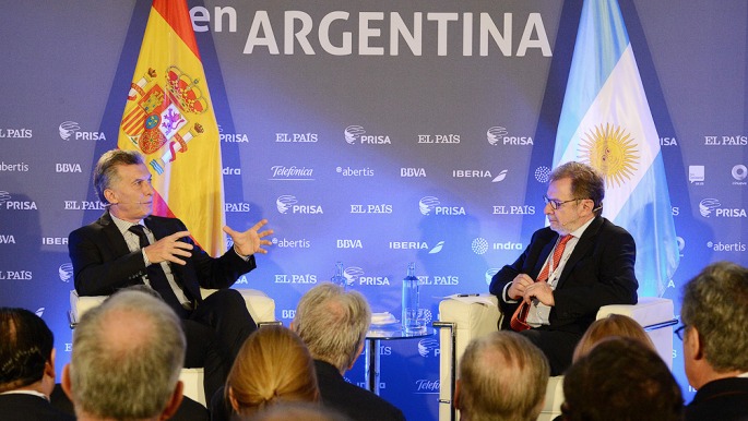 Macri en España