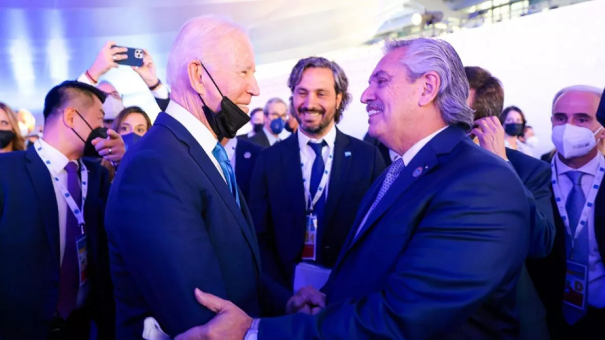 Fernandez y Biden by Télam