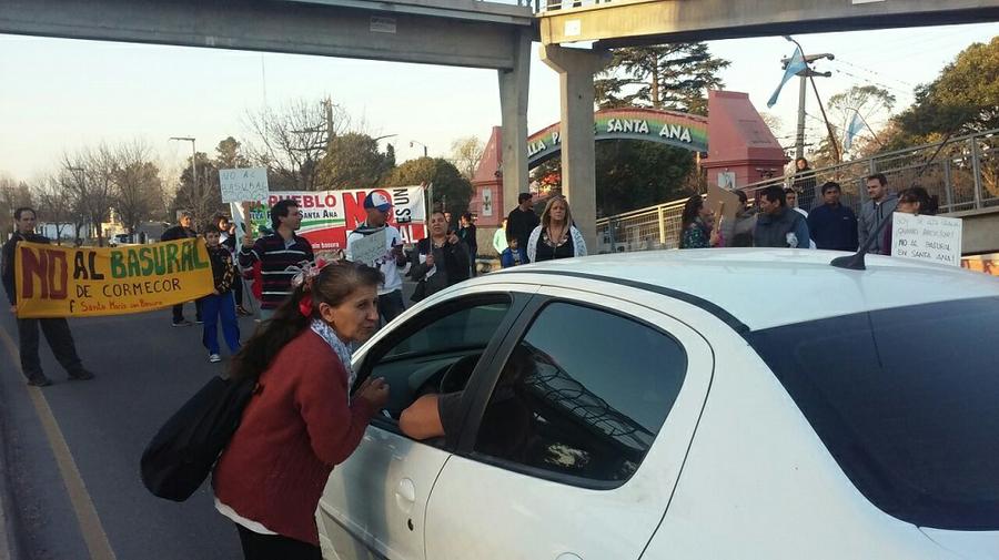 santa maria sin basura protesta2