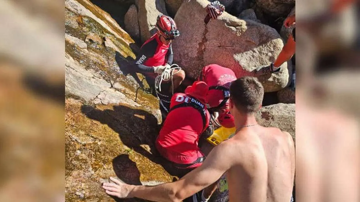 rescate a una turista en las altas cumbres (1)