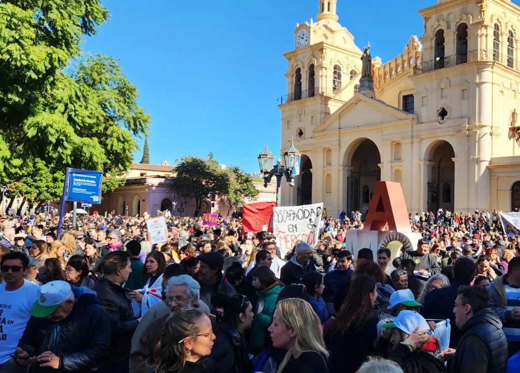 Manifestación Emergencia en Discapacidad Córdoba 4