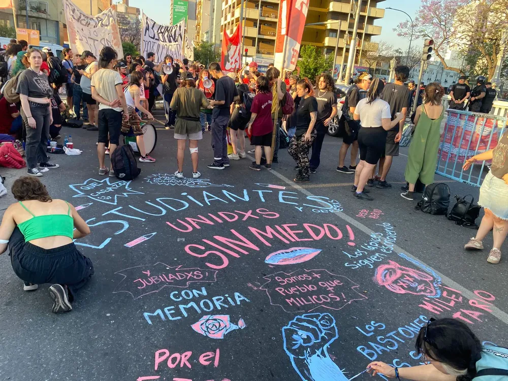 Marcha contra Milei by LNM Bahía de Palma