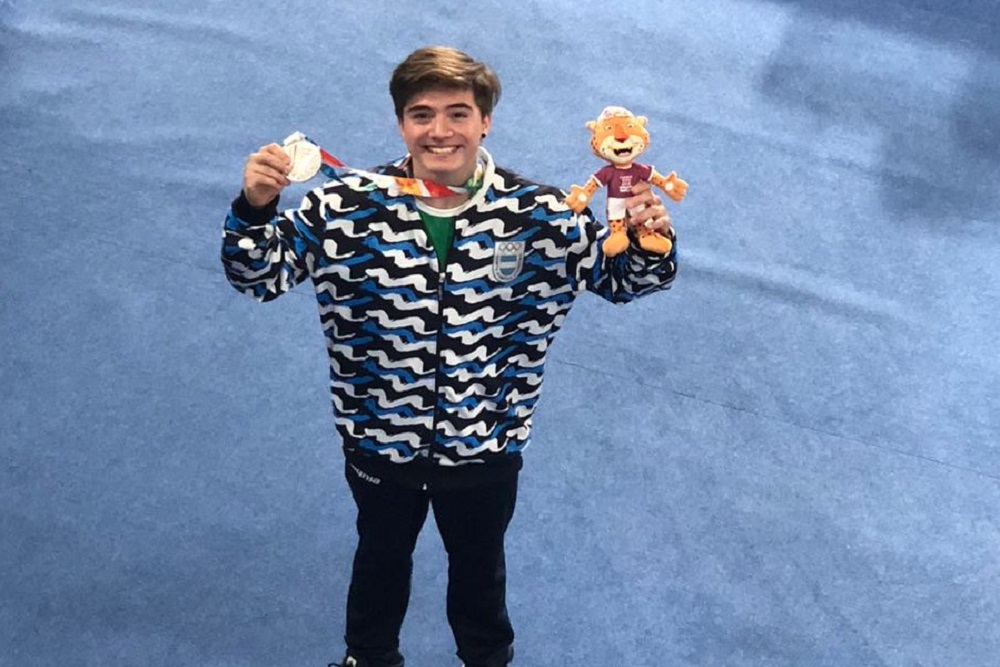 Fernando Espíndola medalla de plata by gentileza