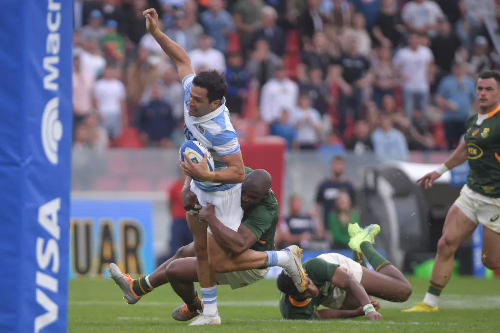 Los Pumas vs Sudáfrica by Télam