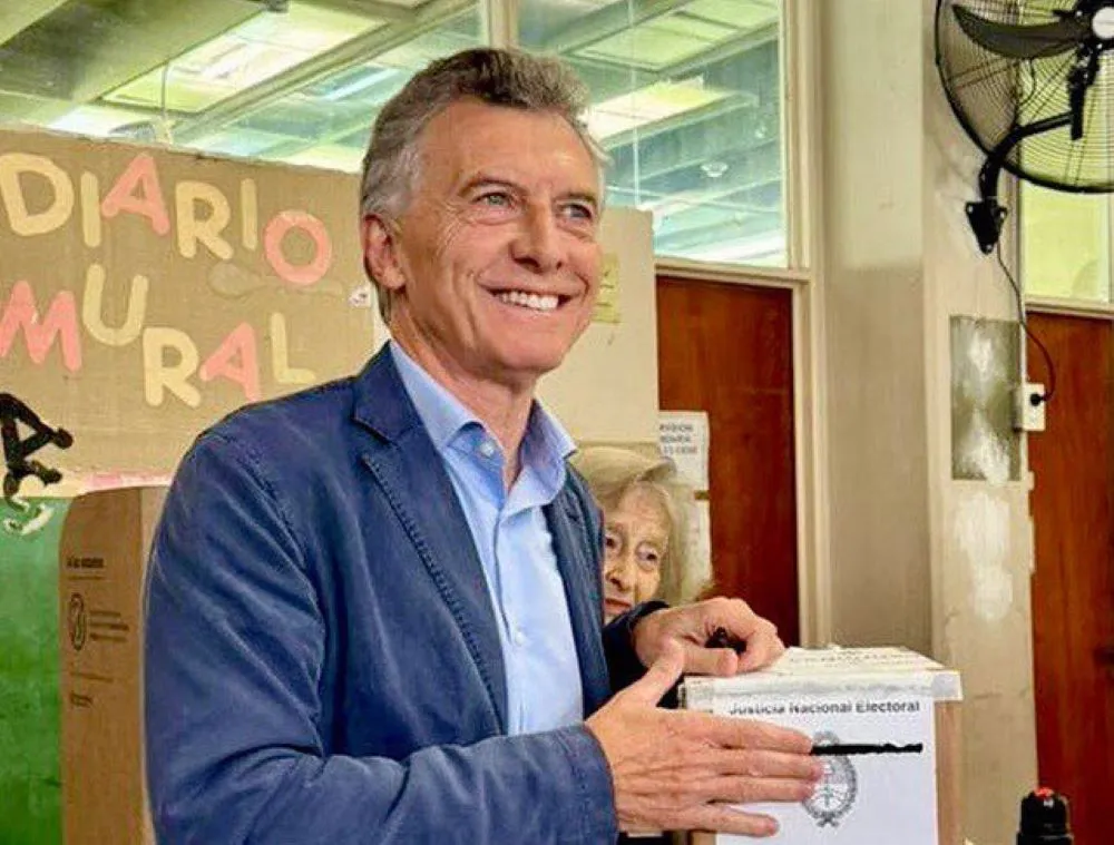 Macri votacion X