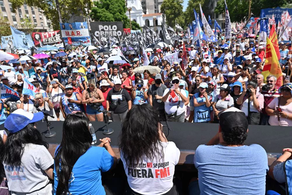 Plenario Unidad Piquetera by Télam
