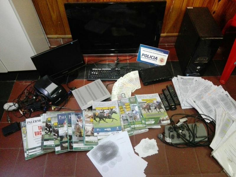 FOTO ALLANAMIENTO JUEGO CLANDESTINO