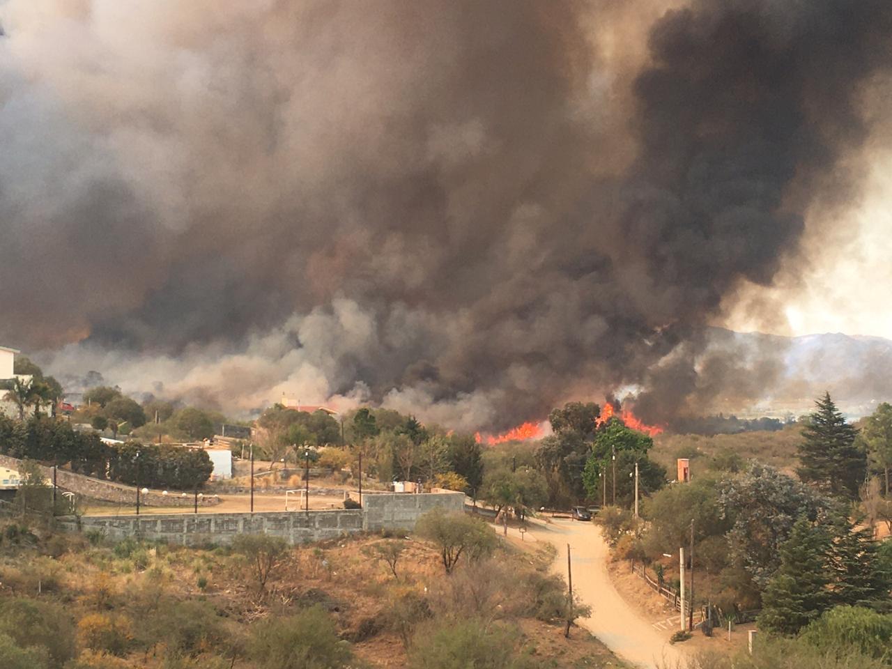 Incendio Carlos Paz gentileza