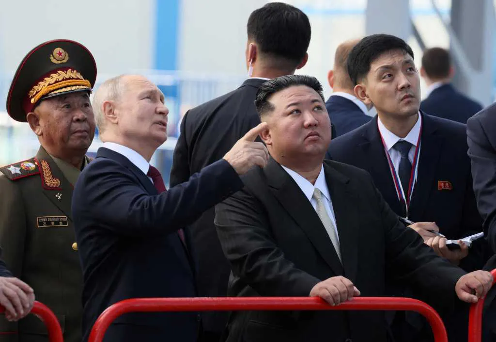 Putin y el presidente de Corea by NA Reuters