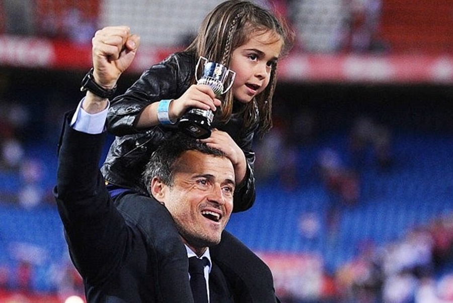 El fútbol español de luto: murió la hija de Luis Enrique