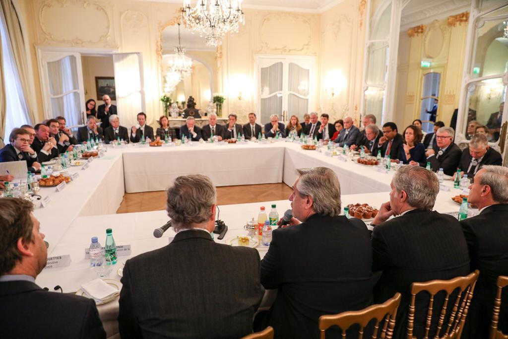 Fernández empresarios franceses by presidencia