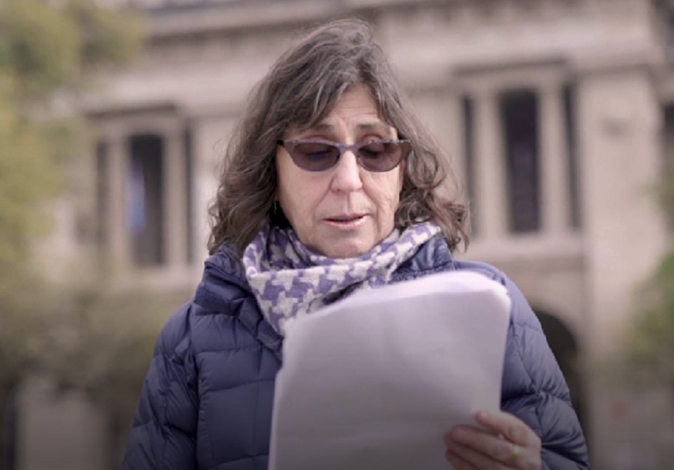 Adriana Reisfeld, presidenta de Memoria Activa