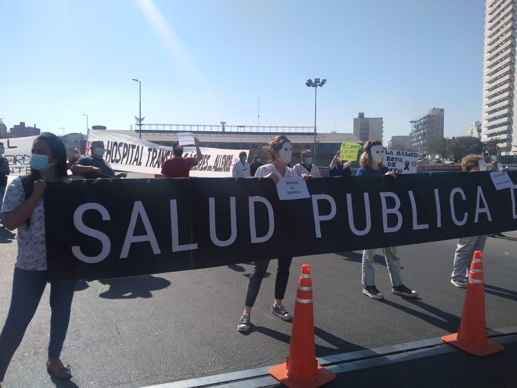 @uts protesta de salud