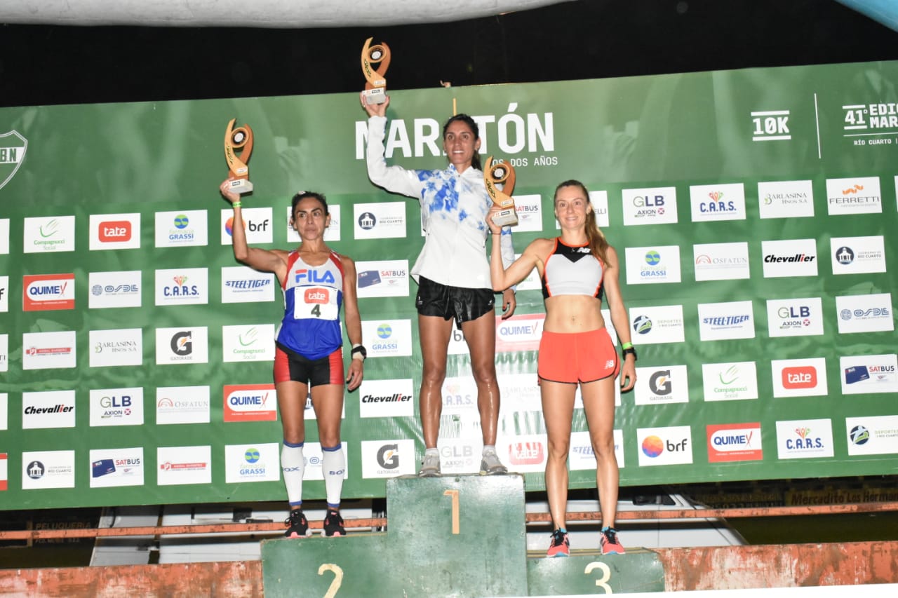 Rosa Godoy hizo historia en la Maratón de los Dos Años