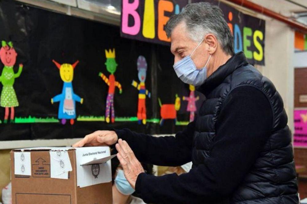 Macri vota PASO 2021