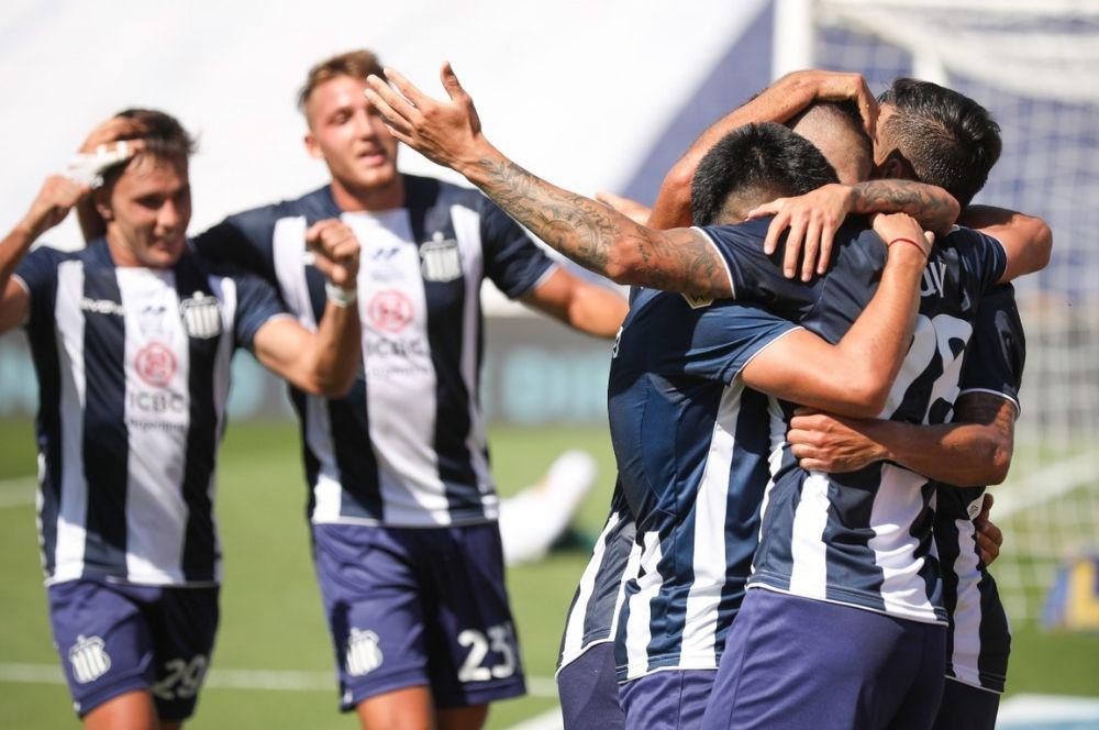 Gol talleres Festejo