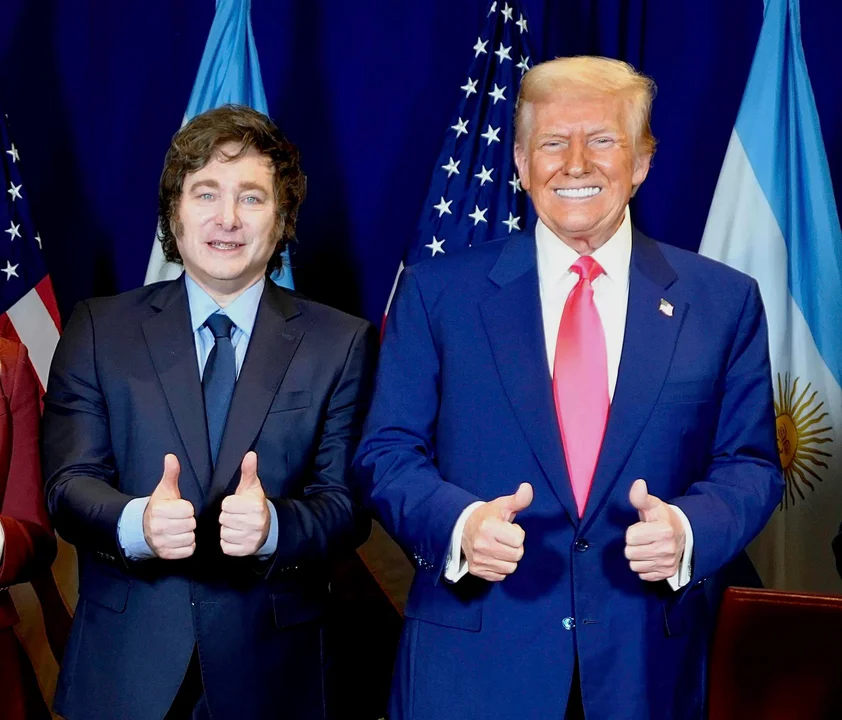 Milei llegó a Nueva York y se reunirá con Trump en busca de un crédito del Tesoro de EE.UU. thumbnail