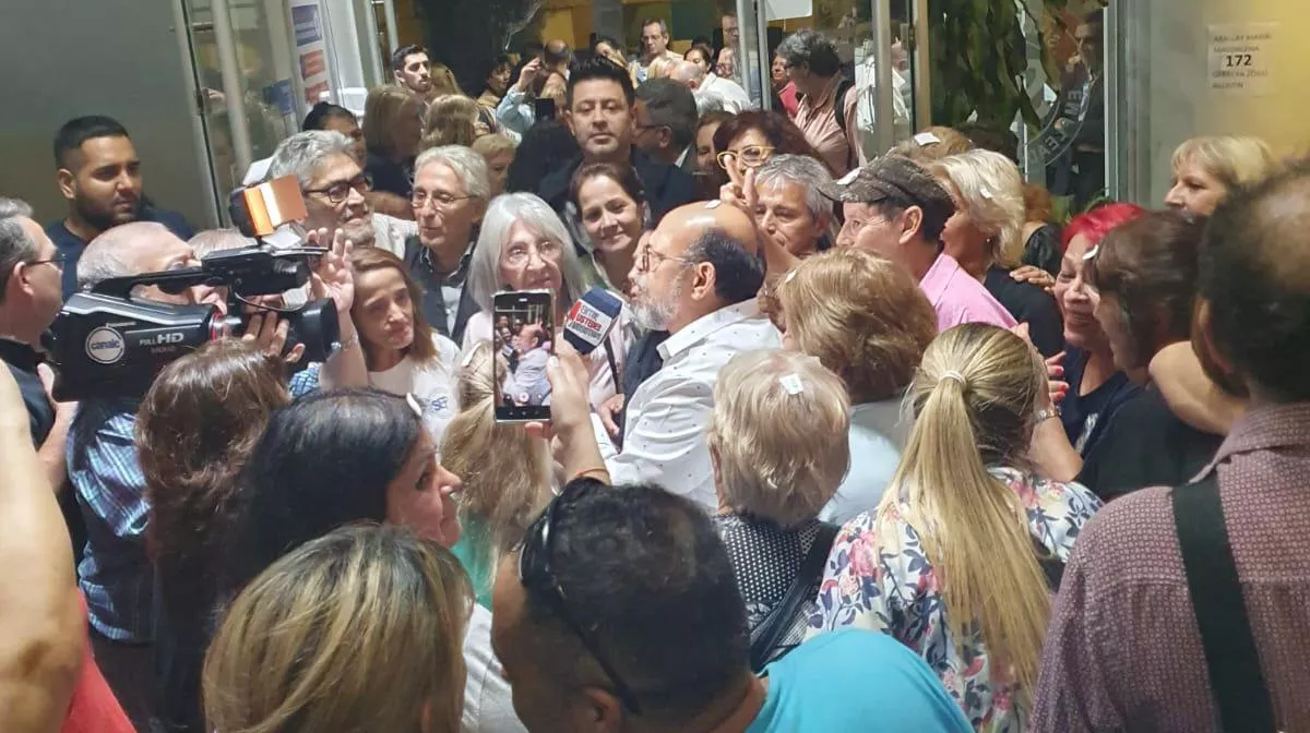Sergio Castro y José Pihen, en el triunfo del SEP