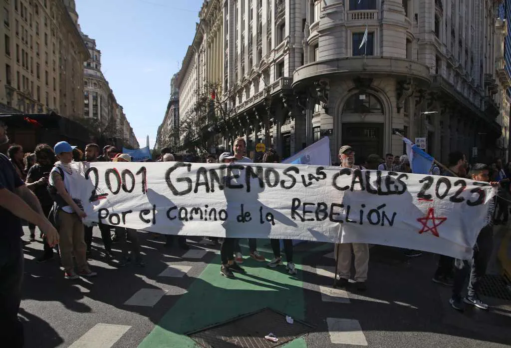 Marcha piquetera 2 NA