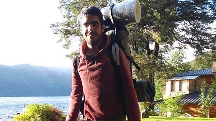 joven perdido cerro tronador