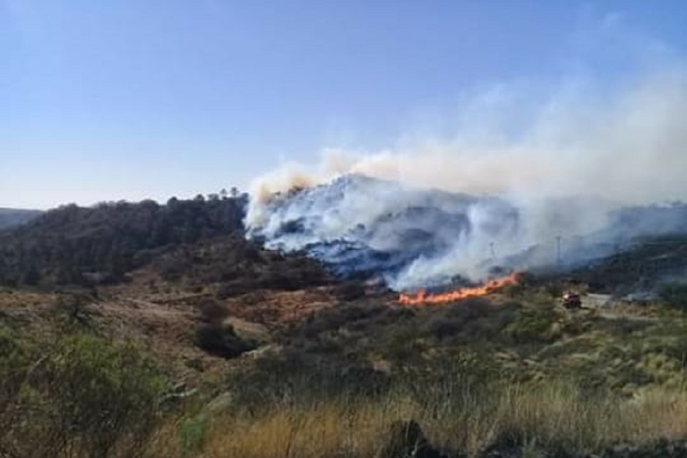 Incendio La Calera by Federación de Bomberos Voluntarios