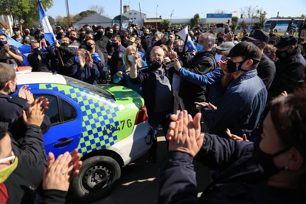 Protesta bonaerense by NA