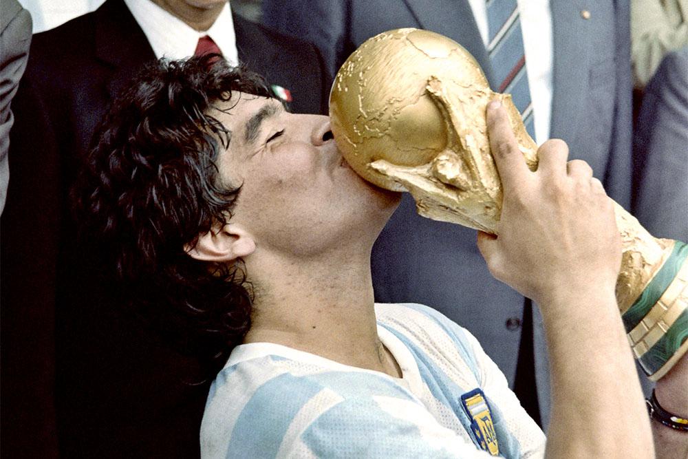 Maradona - Mundial 86 @ Archivo AFP-Télam-amb