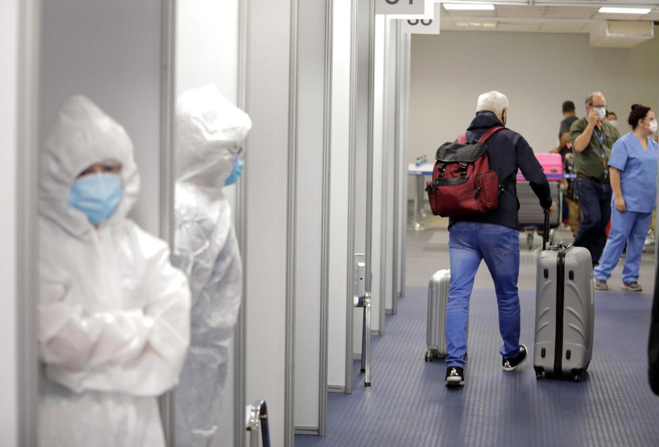 coronavirus aeropuertos NA