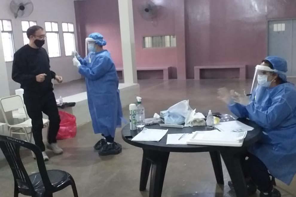Testeos en Senaf coronavirus prensa Gobierno de Córdoba
