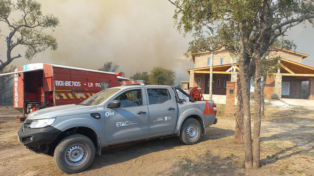 Incendio en La Paz @minsegcba