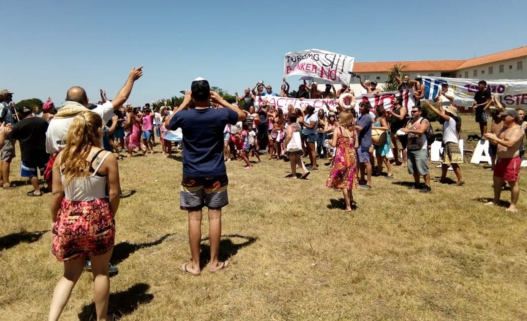 Protesta contra Macri