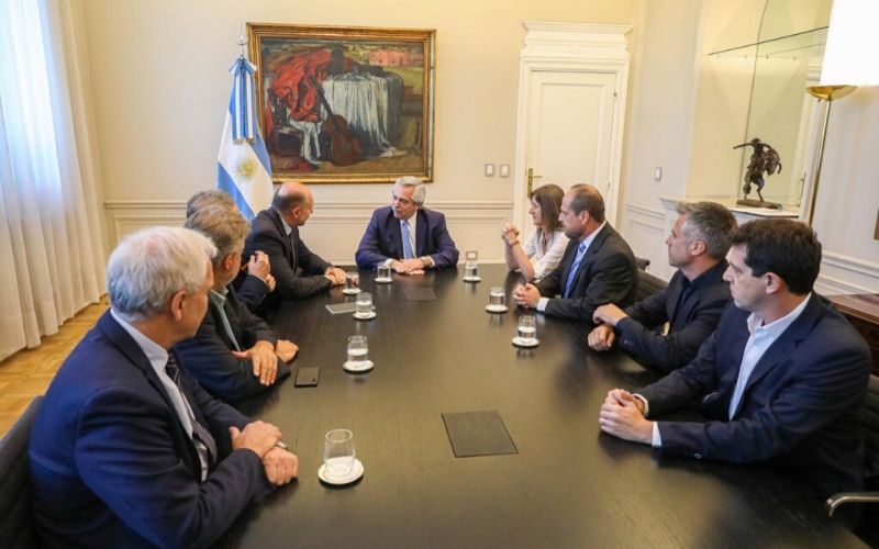 Mesa de trabajo Santa Fe Naciòn Presidencia de la Naciòn