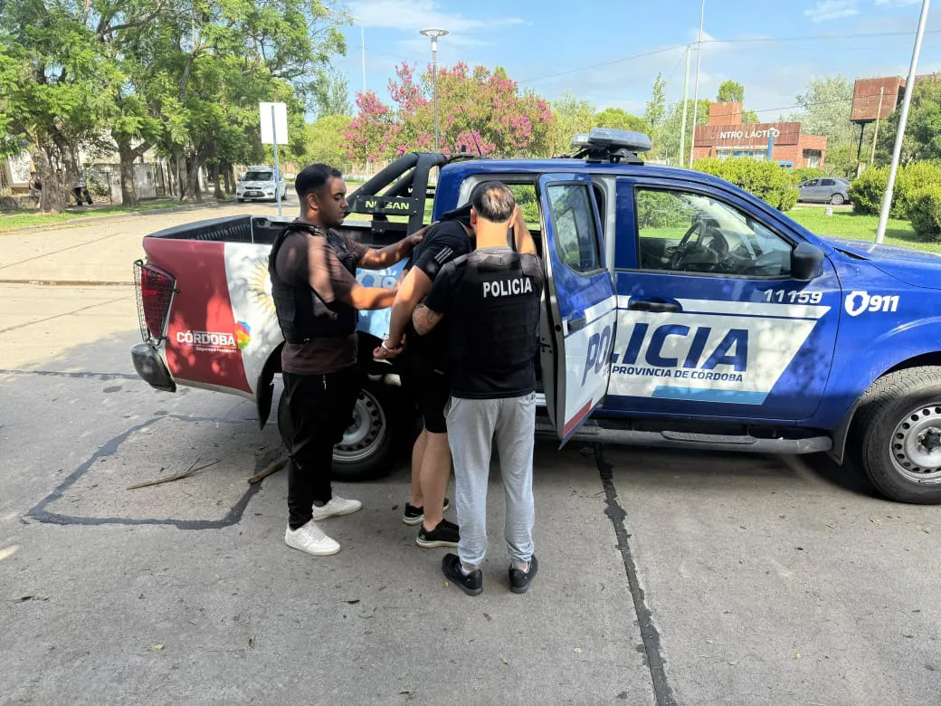 Detención de presunto femicida en Villa María (Policía) 1