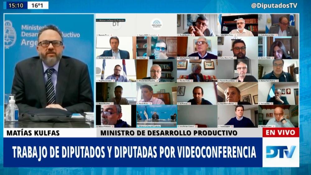 Kulfas en Diputados por Presupuesto by Télam