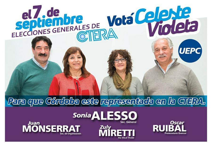 lista celeste y violenta CTERA