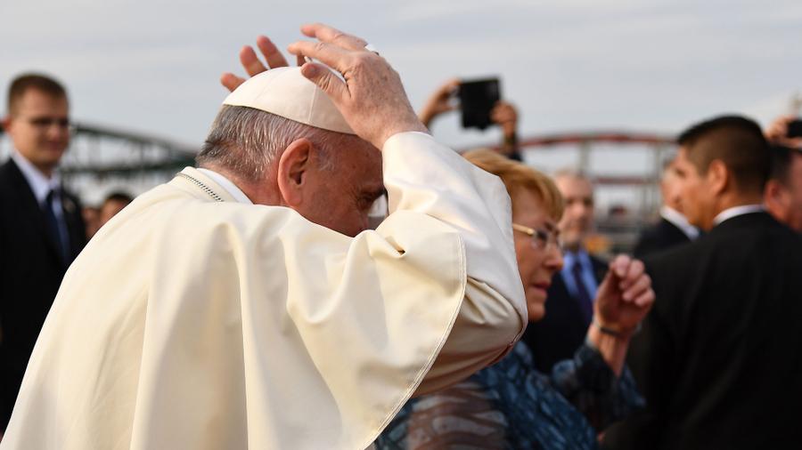Papa-Francisco en Chile by AFP