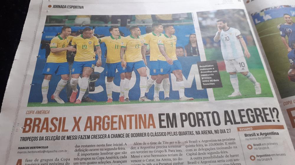 Brasil vs Argentina by Jelic