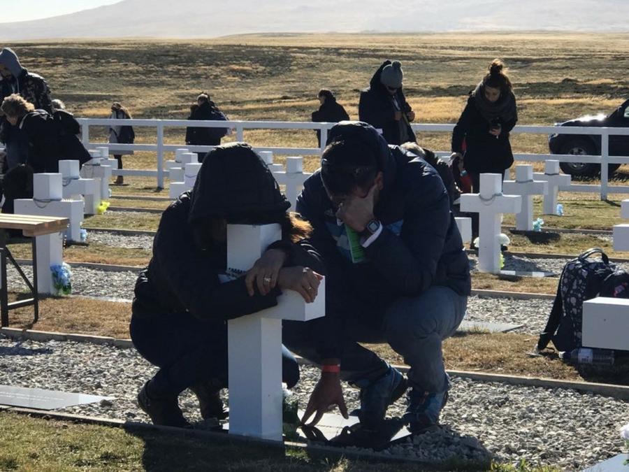 Familiares caídos en Malvinas