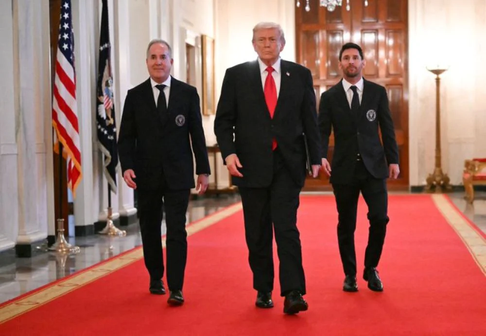 Messi y Trump @WeAreMessi